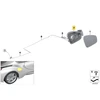 BMW I8 I12 Benzino Talpos Dangtelis Viršelis Originalus 51177316835