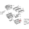 BMW Instrumento Panelės Centro Svygis 3 E46 51167001409