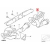 BMW Išmetimo Kolektorius Galinis E46 Z4 E85 E86 Originalus 11627833501