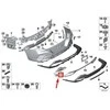 BMW Išmetimo Vamzdis Dešinysis 8 G14 G15 Originalus 51128093898