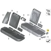 BMW Isofix Kairės Dėžė X3 G01 20d 30d Originalus 52207474109