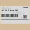 BMW iX3 G08 BEV LCI kairysis atraminis žiedas Shadow-Li originalus 51165A4A595