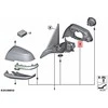 BMW Juodas Kairysis Atraminis Žiedas F20 F21 F30 F31 Originalus 51167302409