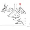 Bmw K1200 Rs K1200 Lt Kairio Dėklas Kairys Originalus 63132305811