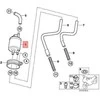 BMW K14 R13 degalų filtras su slėgio reguliatoriumi originalus 13537669776