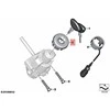 BMW K18 C 600 Sport Apdailos Žiedas Uždegimui Originalus 51258527139