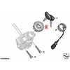 BMW K18 C 600 Sport Apdailos Žiedas Uždegimui Originalus 51258527139
