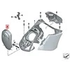 BMW K18 užpildymo sklendė originali 46637725169