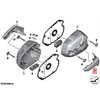 BMW K21 K22 K23 R nineT Kairysis Isipirkimas Dangtelis Originalus 11129443065