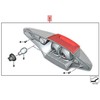 BMW K26 galinis žibintas su baltu indikatoriumi originalus 63217687460