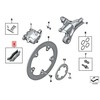 BMW K49 0D13 0D23 0D33 0D43 galinės stabdžių trinkelės originalios 34218556442