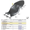 BMW K49 S 1000 XR Sportinis Sėdynių Suolas 2014 2019 Originalus 77348549529