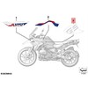 Bmw K50 R 1200 Gs R 1250 Gs Šoninis Raštas Kairės Pusės Originalus 51149457667