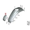 BMW K50 R1250GS R1200GS Motorrad bako pado apsauga Originali 46638533681