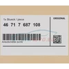 BMW K51K52 K26 RH kojos kojelės guminė rankena laikiklis laikiklis laikiklis laikiklis originalus 46717687108