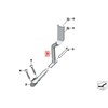 BMW K52 įspėjamojo žibinto laikiklis kairėje pusėje originalus 63178548567