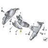 BMW K53 prietaisų dangtelis originalus 46638534288