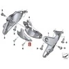 BMW K53 prietaisų dangtelis originalus 46638534288