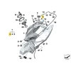 BMW K70 F700GS K71 F800GS Degalų Bakelio Saugos Ventilis Originalus 16117691397