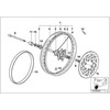 BMW Priekinė Plaukiojanti Ašis K70 F700GS K72 F650GS Originalus 36317705569