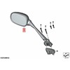 BMW K71 F 800 S F 800 ST Veidrodis Kairysis Originalus 51168528631