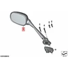 BMW K71 F 800 S F 800 ST Veidrodis Kairysis Originalus 51168528631
