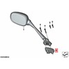 BMW K71 veidrodėlių adapteris dešinėje pusėje Originalus 51168535222