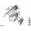 Bmw K72 F650Gs F800Gs Įsiurbimo Angos Dangtis Originalus 46638529013