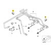 Bmw Kabelhalter E39 E32 E31 R1200GS K1100RS K1200GT Originalus 12521733330