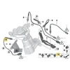 BMW Kabelio tvirtinimas 1 E81 E87 E88 E82 F20 F21 F40 11787549563 Originalus