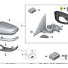 BMW Kairysis Atraminis Žiedas 5 G30 7 G11 Originalus 51167418815