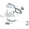 BMW Kairysis Palaikymo Žiedas E60 E61 F07 F10 F11 Originalus 51167266031