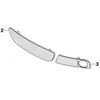 Bmw Kairysis Šoninis Tinklas E88 E82 2006 2013 Originalus 51118054485