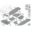 BMW Kėbulo apačia, galinė, kairė 51759808213 51759802311