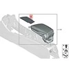 Bmw Kilimėlio Įdėklas Centrinis Porankis F45 F46 X1 F48 Originalus 51169387378