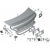 BMW Kleboji Lenktynes Skara F22 F87 Originalus 51628062032