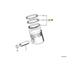 Bmw Kolbenringe Reparatursatz E21 E30 E28 Originalus 11251714849