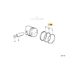 Bmw Kolbenringe Reparatursatz R50 R60 R75 R80 11251256477