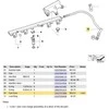 BMW Kuro Žarna 5 E60 E61 F10 F11 6 E63 E64 7 E65 E66 F01 F02 Originalus 13537537964