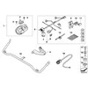 Bmw Laikiklis R 1200 GS R 1200 GS Adventure Originalus 63177721318