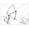 BMW Langas Gidas Dešinė 3 E46 41517029288