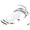 BMW Left finisher Originalus 51118074805 8' G14 (10/2017 — 12/2019) 8' G15 (10/2017 — 12/2019) 8' G16 Gran Coupé (05/2018 — 12/2019)