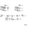 Bmw Leitungshalter 3 E36 8 E31 Z3 E36 Originalus 16121180378