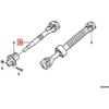BMW Lenkspindel Unten 3 E36 32311092958 Originalus 32311092958