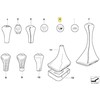 BMW M 5-PEREDALIO PAVADINIMAS EMBLEMA E24 E28 E30 E32 E34 E36 ORIGINALUS