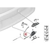 BMW M2 F22 F22 F23 F87 218d Bowdeno trosas avariniam atrakinimui originalus 51247304561