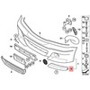 BMW M3 E46 M3 CSL Coupe Aerodinaminis dangtelis dešinysis originalus 51117841798