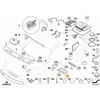 BMW M3 M3 CRT E90 E91 E92 E93 316D 316I jungiamoji atrama Originali 41127189272
