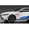 BMW M4 Competition G82 G83 M Performance anglies pluošto šoninės grotelės kairėje 51132469623 Originalios