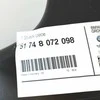 BMW M4 kupė G22 G82 priekinis dešinysis stabdžių oro kanalas 51748072098 NAUJAS ORIGINALUS
